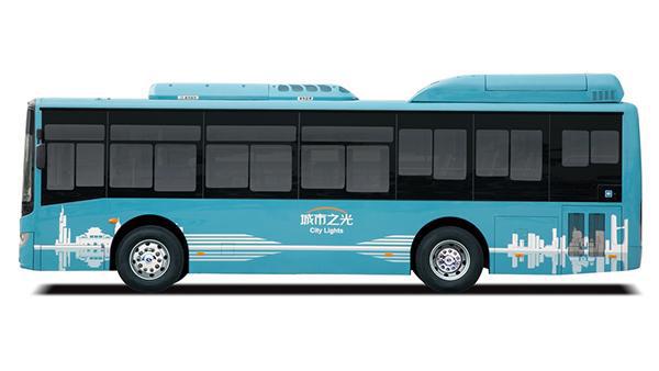  اتوبوس الکتریکی هیبرید 8 متری XMQ6850G  